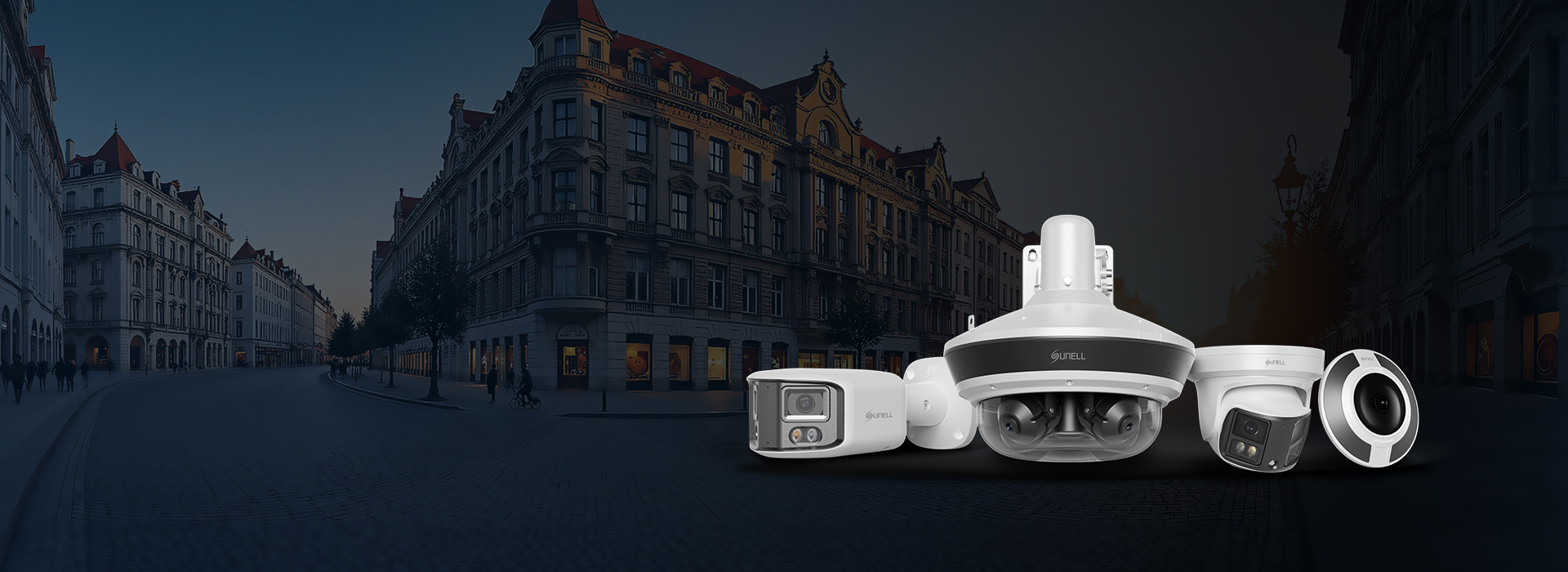 تتميز سلسلة الكاميرات البانورامية بتقنية متقدمة ، مما يوفر تجربة مشاهدة بانورامية عالية الدقة تبلغ 180 درجة و 360 درجة.